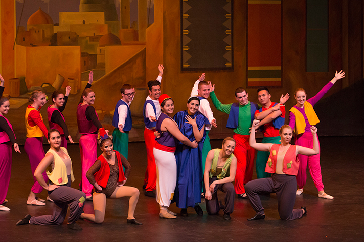 The Ballet and Dance Club performs Aladdin at Leach Theatre
