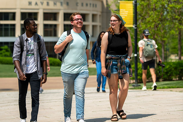 Students on Campus